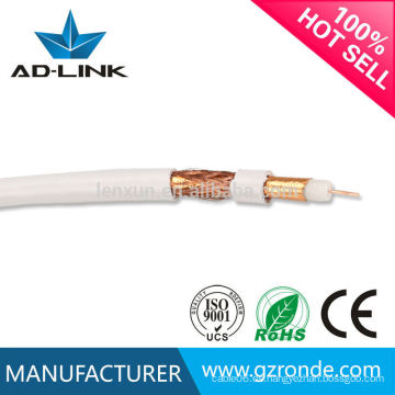 Fuente de fábrica rg11 cable coaxial de cobre sólido